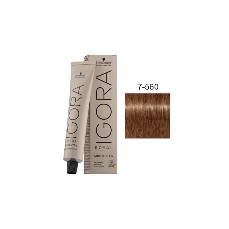 Igora Royal Absolutes | Farba do włosów - kolor 7-560