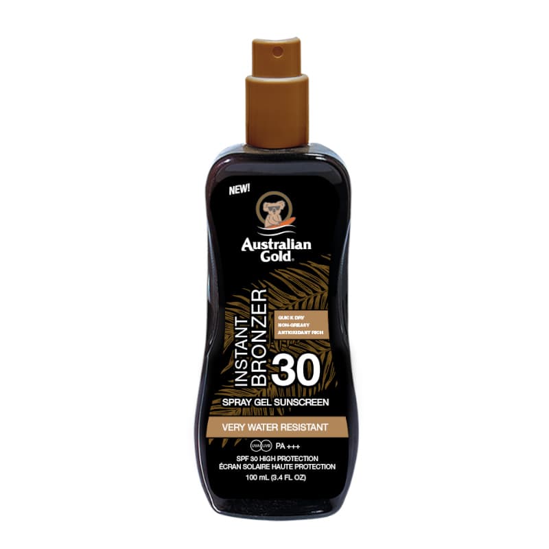 SPF30 Spray Gel Bronzer | Spray do opalania z bronzerem