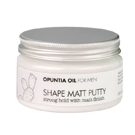 Opuntia Oil for Men Shape Matt Putty | Matowa pasta modelująca o mocnym utrwaleniu