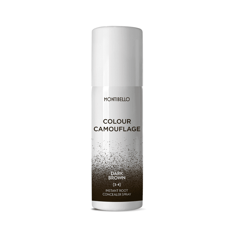 Spray na odrosty Montibello Colour Camouflage Dark Brown ciemny brąz
