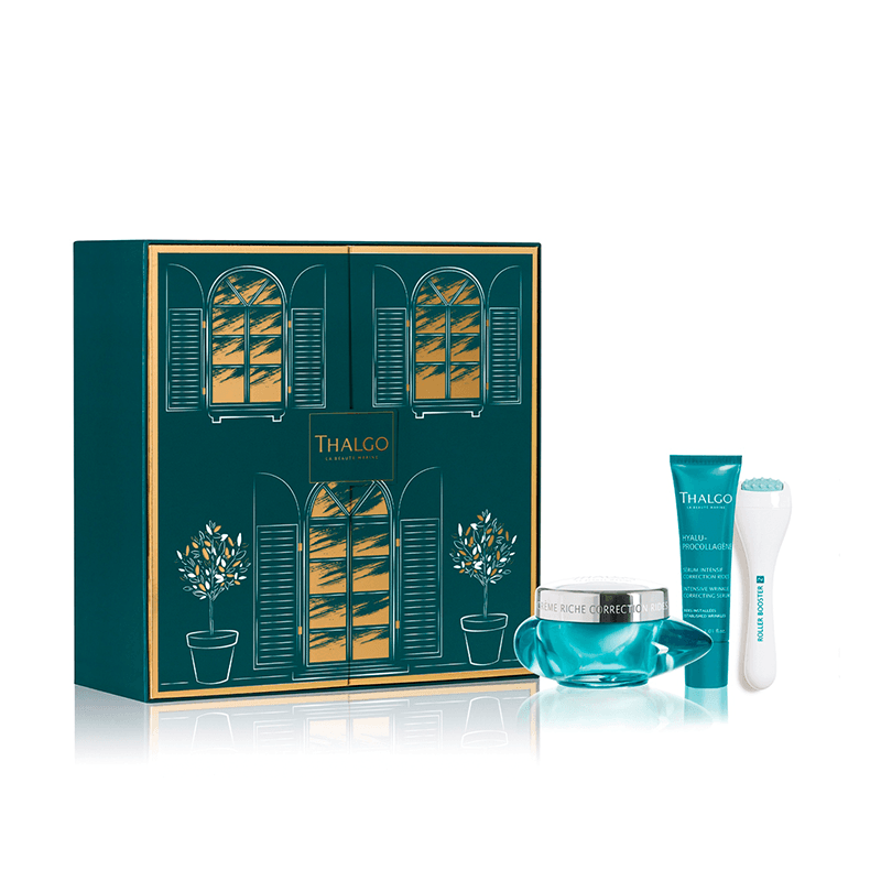 Hyalu-Procollagene | Zestaw upominkowy przeciwzmarszczkowy: krem + serum + roller