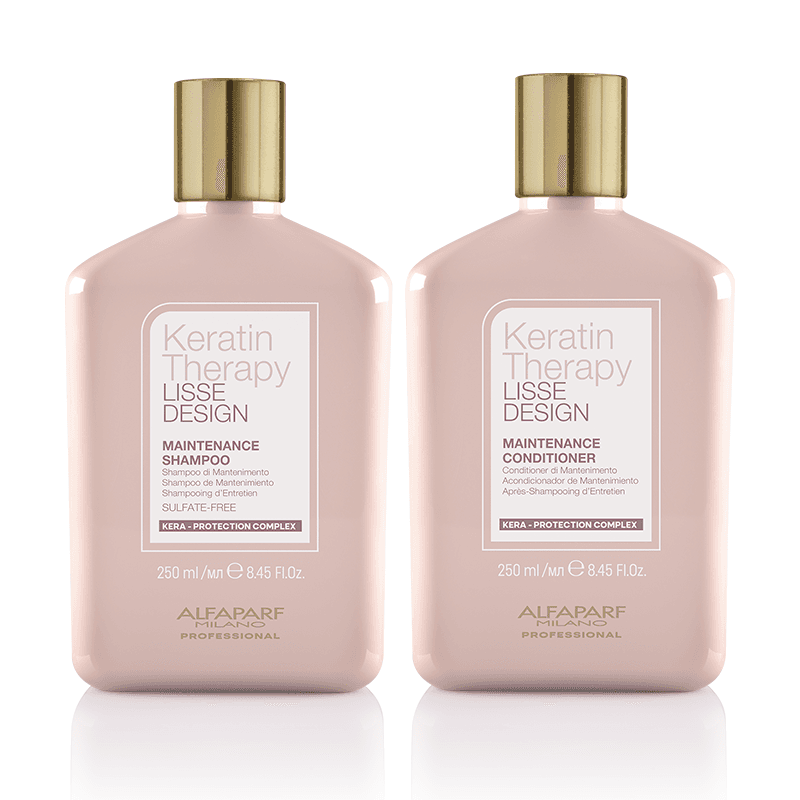 Keratin Therapy Lisse Design Maintenance | Zestaw podtrzymujący efekt wygładzenia: szampon + odżywka