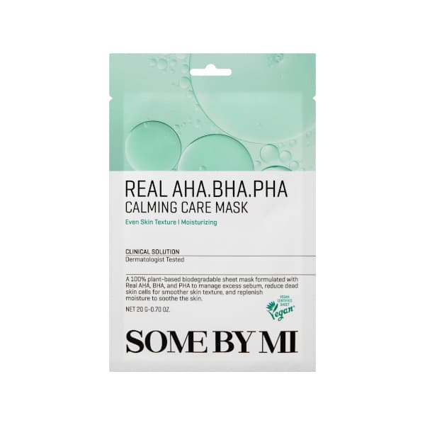 Real AHA-BHA-PHA Calming Care Mask -. (.) Set