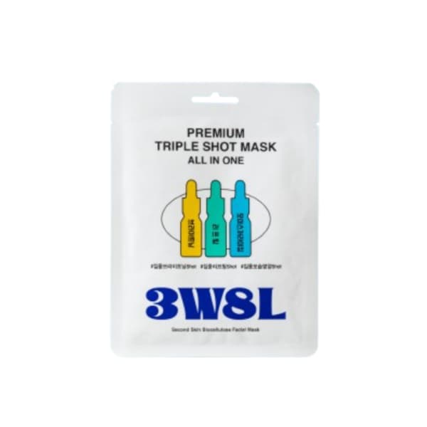 3W - Premium Triple Shot Mask All In One -