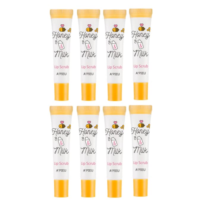 Honey & Milk Lip Scrub - (.) Set