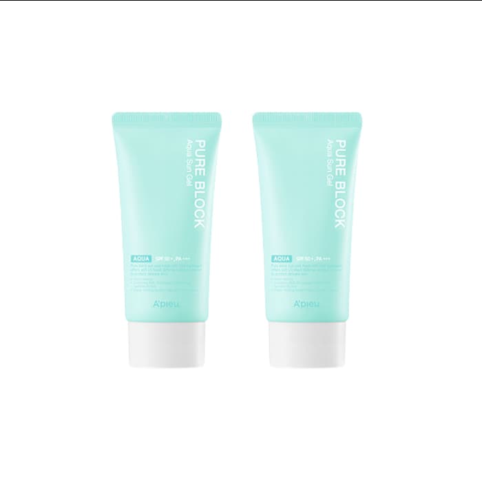 Pure Block Aqua Sun Gel SPF50+ PA+++ (.) Set