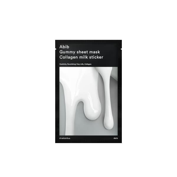 Gummy Sheet Mask - Collagen Milk Sticker -