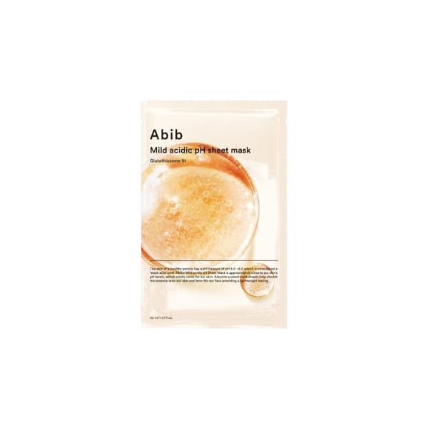 Mild Acidic pH Sheet Mask -. - Glutathiosome Fit