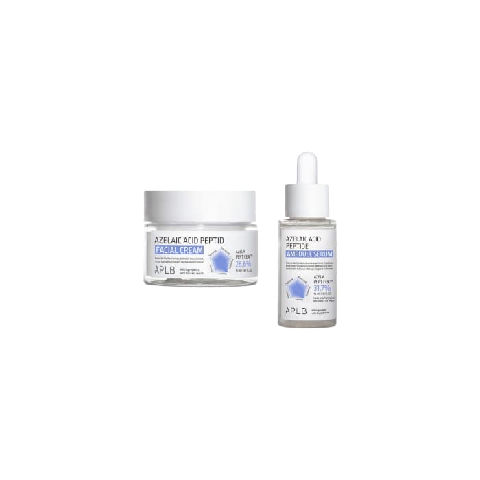 Azelaic Acid Peptide Ampoule Serum - & Facial Cream - Set