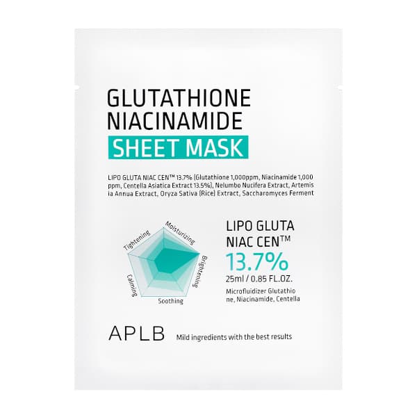 Glutathione Niacinamide Sheet Mask -