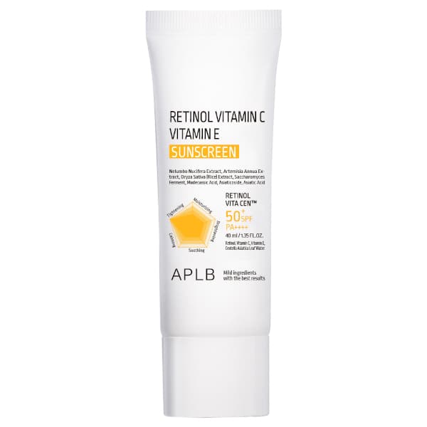 Retinol Vitamin C Vitamin E Sunscreen SPF50+ PA++++ -