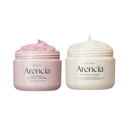 Royal Rosehip Rice + Rice Mucin Mochi Cleanser — zestaw dwóch past do twarzy