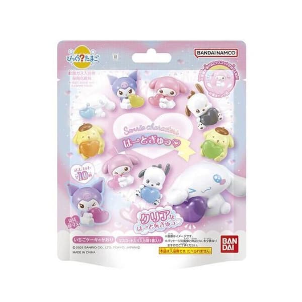 Bandai - Surprise? Egg Sanrio Characters Tight Ribbon Strawberry Cake Scent -