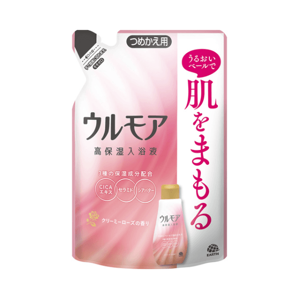 Ulmore High Nawilżający Płyn do Kąpieli Wkład - - Creamy Rose Scent