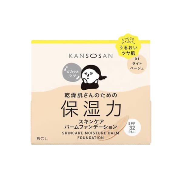 Kansosan Skincare Moisturizing Balm Foundation - - 01 Light Beige