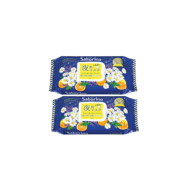 Saborino Mask - Saborino Night Mask - Chamomile Orange -. (.) Set