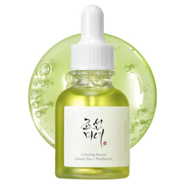 Calming Serum : Green tea + Panthenol (Vegan) -