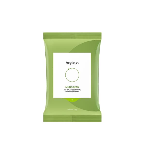 Mung Bean Ph-Balanced Facial Cleansing Wipes - 20p
