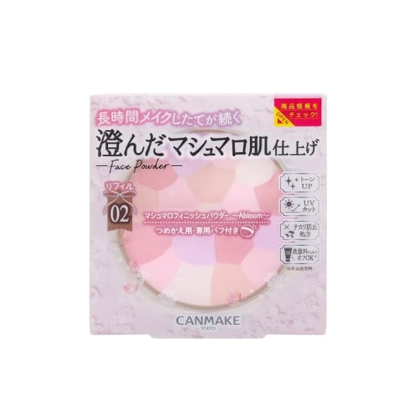 Marshmallow Finish Powder Abloom Refill SPF19 PA++ - - 02 Sakura Tulle