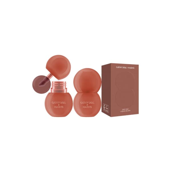 Cathy Doll x Maeng Dot Pop Liquid Blush - - 12 Quiet Red