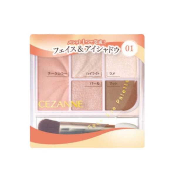 Face Eye Palette - - 01 Pure Coral