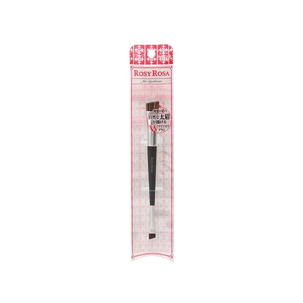 Rosy Rosa Double-Ended Eyebrow Brush, Smudge Type -