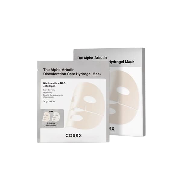 The Alpha-Arbutin Discoloration Care Hydrogel Mask hydrożelowa maseczka w płachcie na przebarwienia
