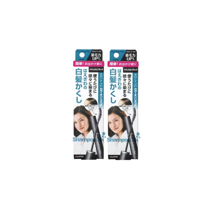 Salon De Pro - Color On Retouch Gray Hair Comb EX - - Natural Black (.) Set