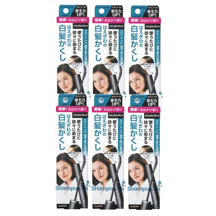 Salon De Pro - Color On Retouch Gray Hair Comb EX - - Natural Black (.) Set