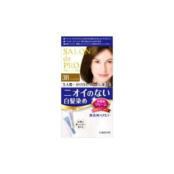 Salon De Pro Hair Color Cream - 1 pudełko - 3A Bright Ash Brown