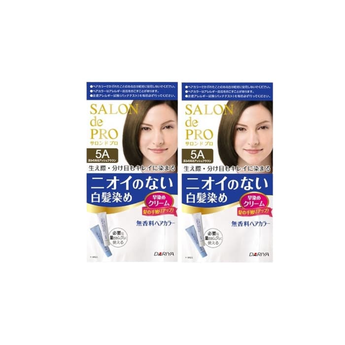 Salon De Pro - Hair Color Cream - 1pudełko - 5A Deep Assy (.) Set