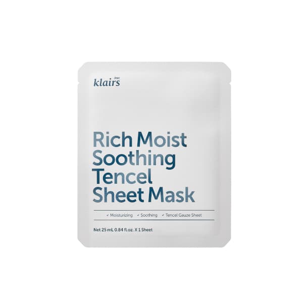 Klairs - Rich Moist Soothing Tencel Sheet Mask