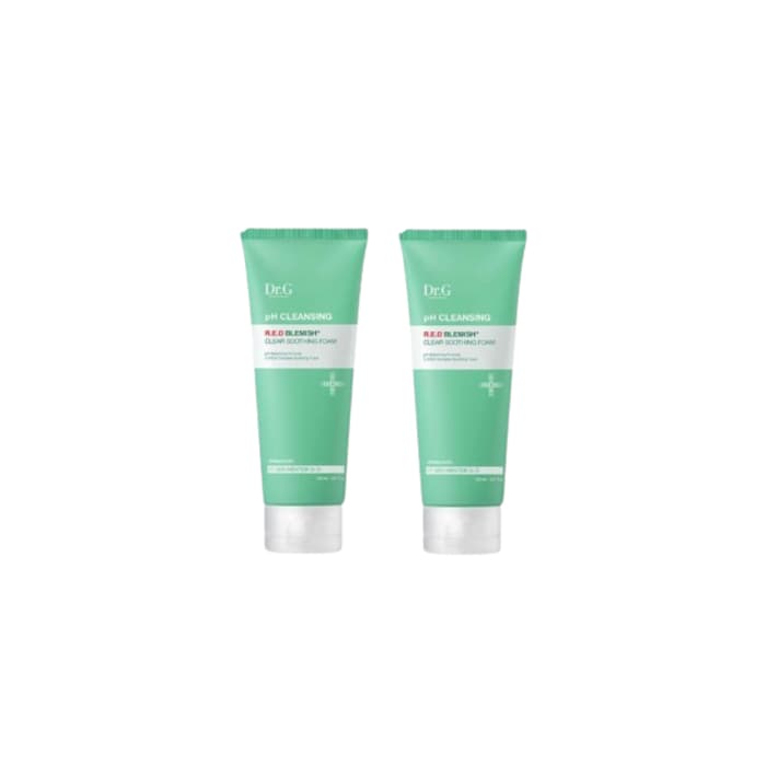 R.E.D Blemish Clear Soothing pH Cleansing Foam - - White (.) Set