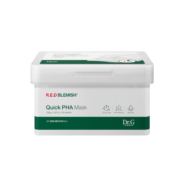 R.E.D Blemish Quick PHA Mask - 30 arkusze