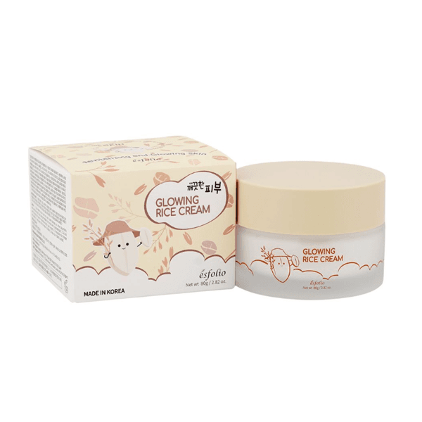 Rozświetlający krem ryżowy Pure Skin