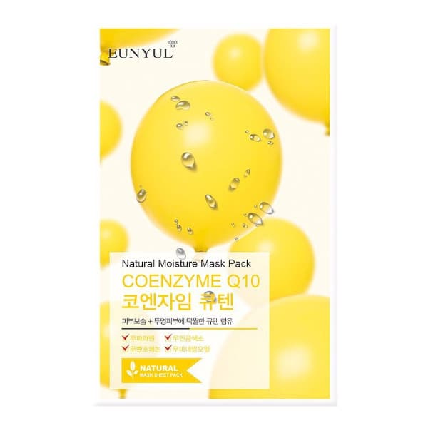 Natural Moisture Mask Pack - Coenzyme Q10 -