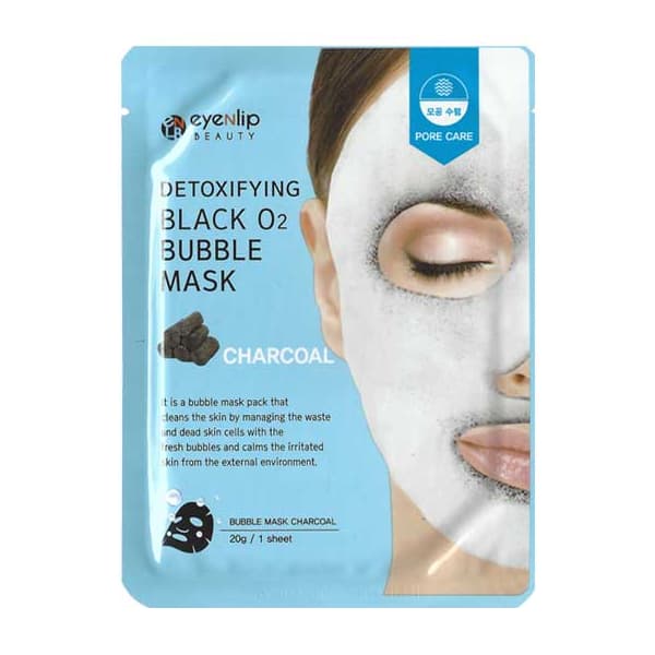 Detoxifying Black O2 Bubble Mask - Charcoal -