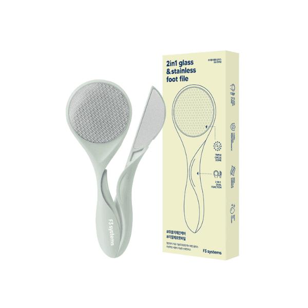 2in1 Glass & Stainless Foot File -