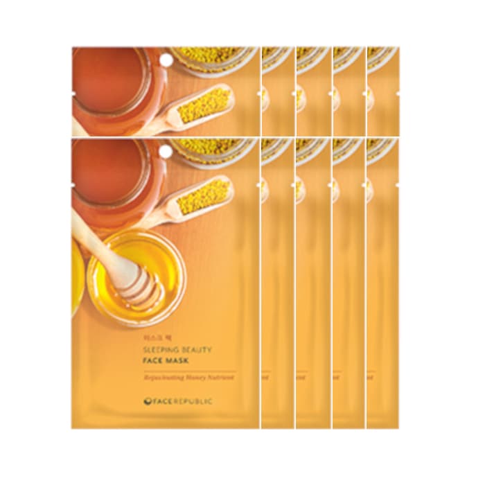 Sleeping Beauty Face Mask - - Rejuvenating Honey Nutrient (.) Set