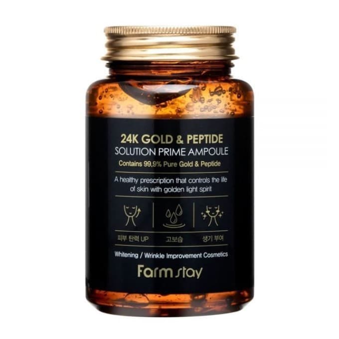 24K Gold & Peptide Solution Prime Ampoule -