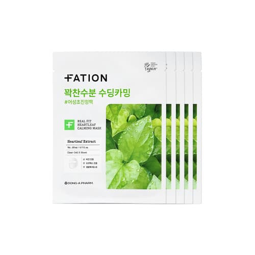 Real Fit Heartleaf Calming Mask -
