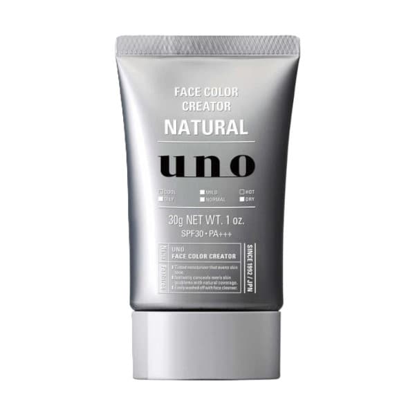 UNO Face Color Creator BB Cream Natural for Men SPF30 PA+++