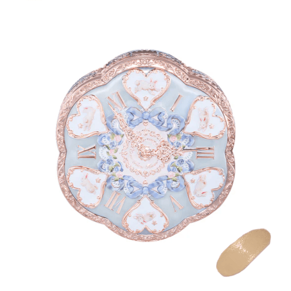 Bunny Garden Cushion Cream Foundation - 01 Shell Blue (Case+Refill) - - W04 Fair Nude