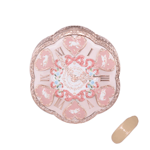 Bunny Garden Cushion Cream Foundation - 03 Ribbon Pink (Case+Refill) - - W03 Warm Ecru