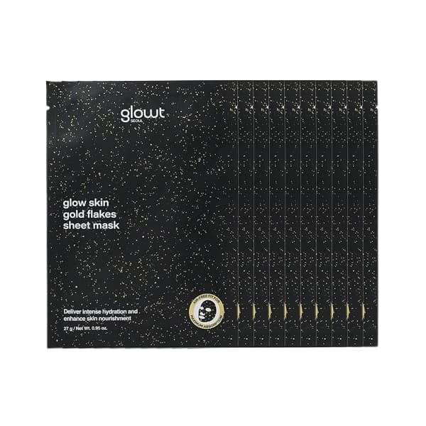 Glow Skin Gold Flakes Sheet Mask -./
