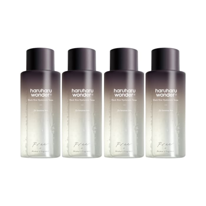 Black Rice Hyaluronic Toner - Fragrance Free - (.) Set