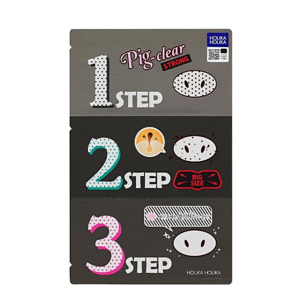 Pig Clear Black Head 3-Step Kit (Strong)