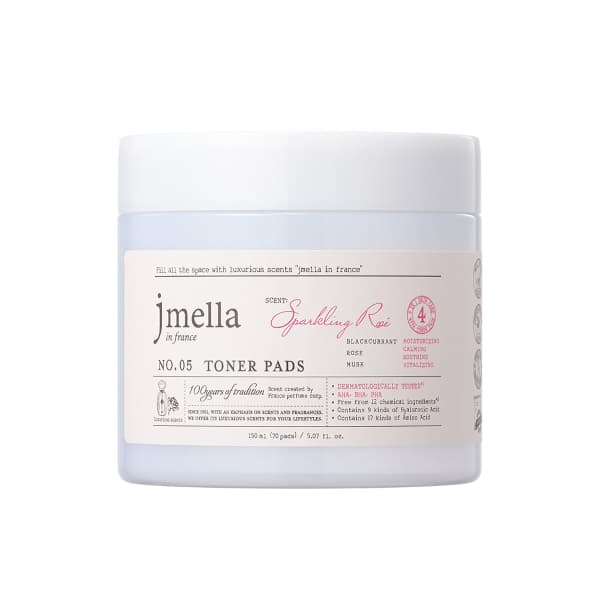 Sparkling Rose Toner Pads -(.)