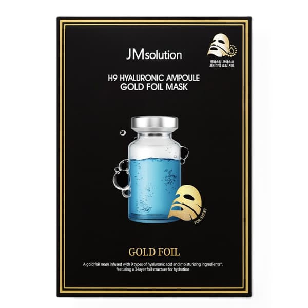 H9 Hyaluronic Ampoule Gold Foil Mask -