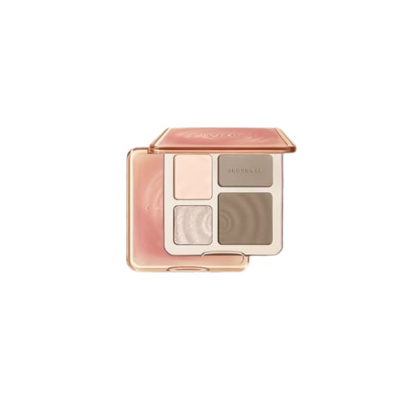 2 IN 1 Highlighter Contour Palette, paleta do konturowania i rozświetlania — #01 Wave